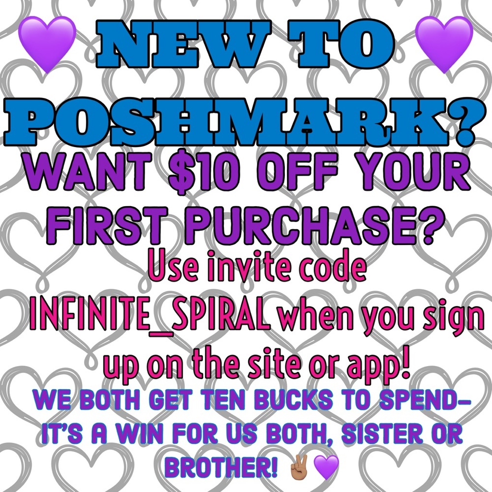 $10 IN FREE POSHMARK BUCKS!